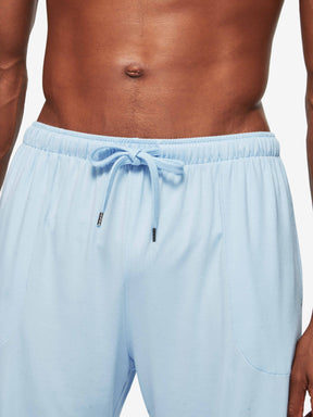 Men's Lounge Trousers Basel Micro Modal Stretch Sky