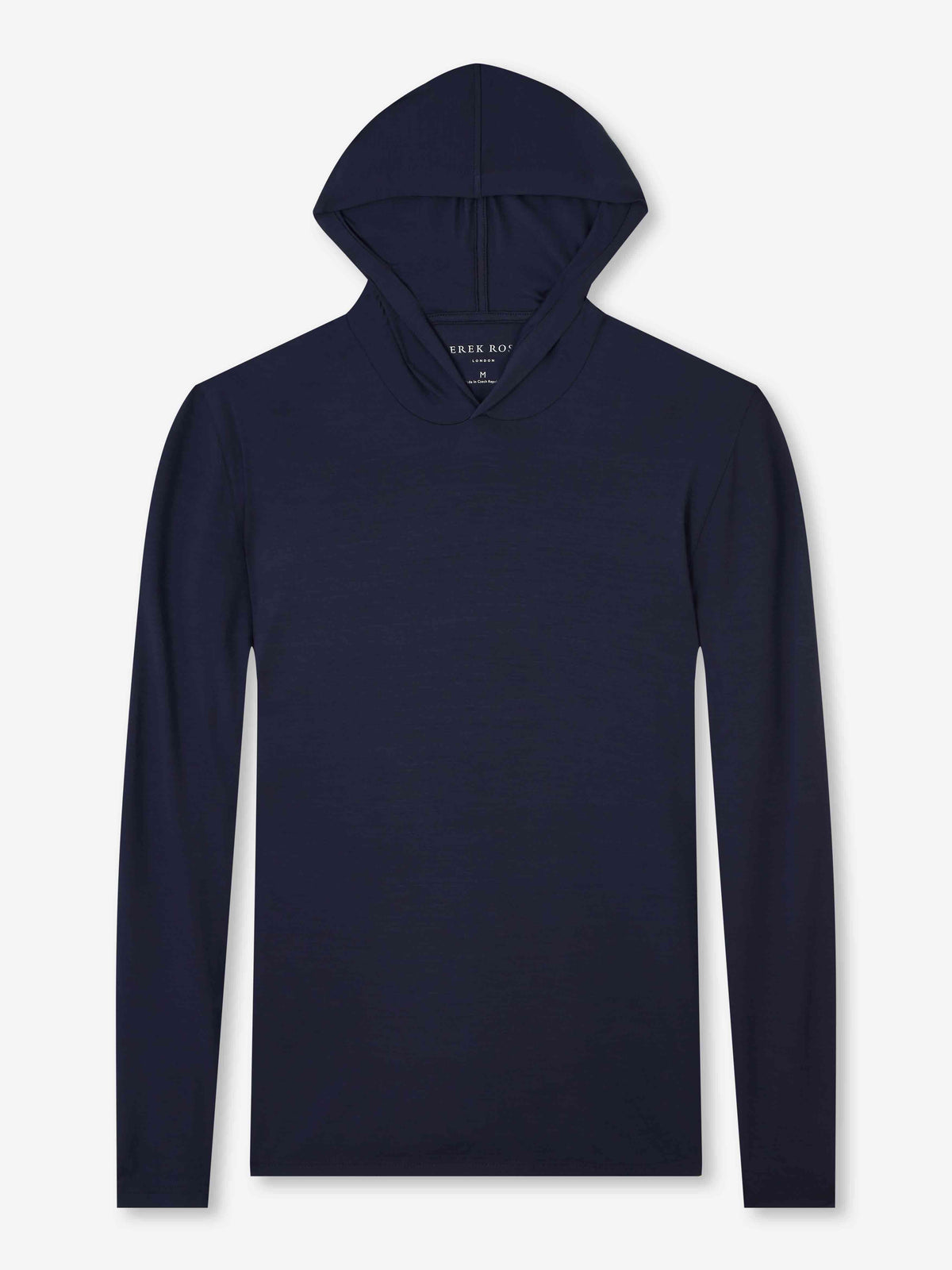 Men's Pullover Hoodie Basel Micro Modal Stretch Navy