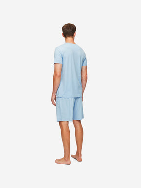 Men's T-Shirt Basel Micro Modal Stretch Sky