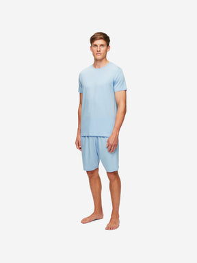 Men's T-Shirt Basel Micro Modal Stretch Sky