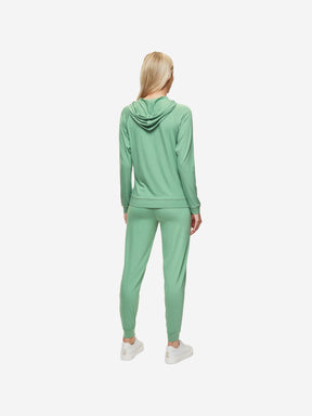 Women's Pullover Hoodie Basel Micro Modal Stretch Sage Green