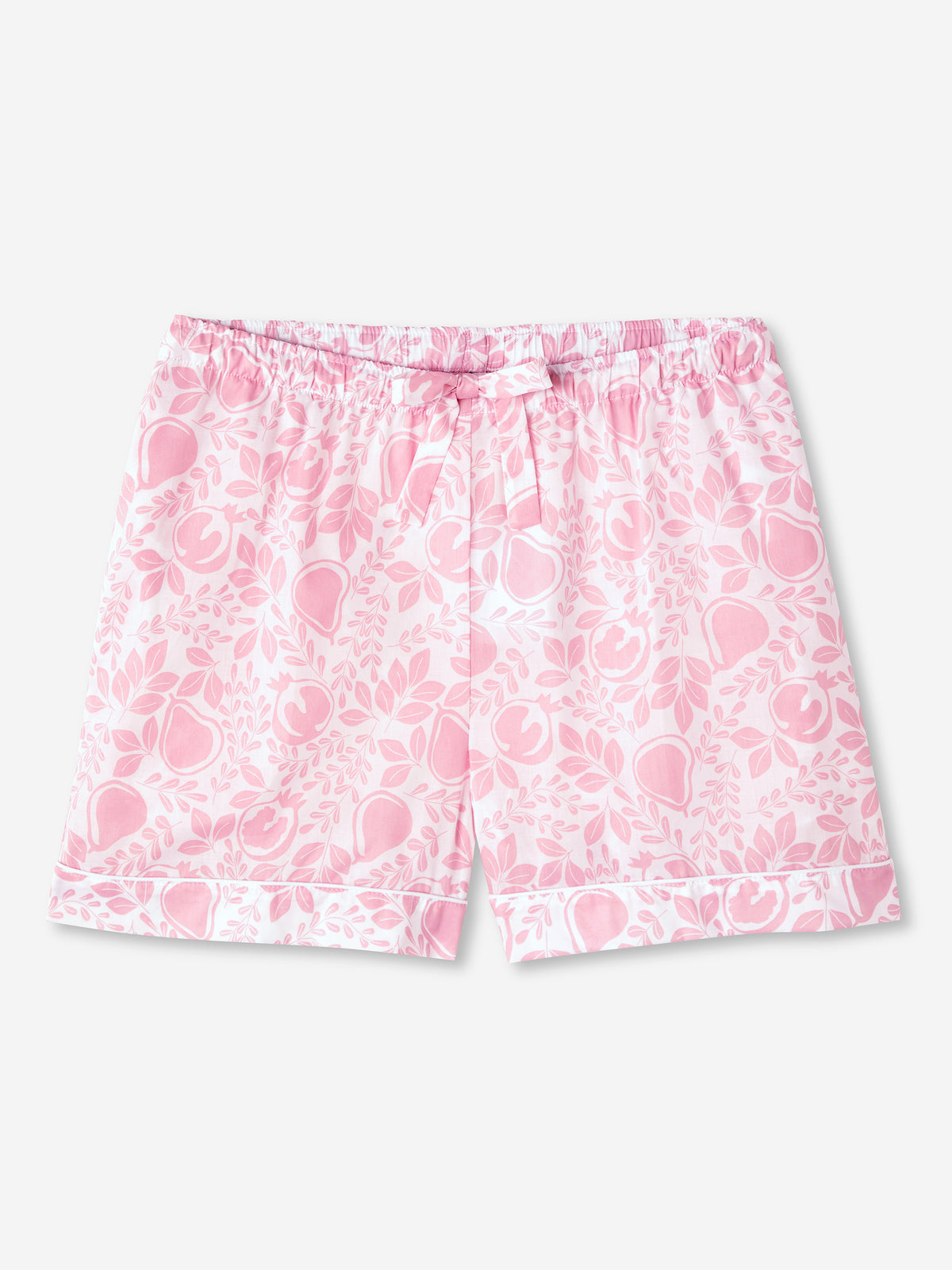 Women's Lounge Shorts Nelson 89 Cotton Batiste Pink
