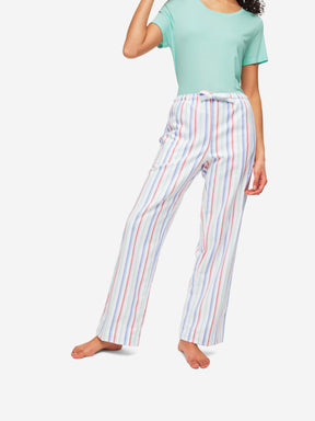 Women's Lounge Trousers Kelburn 28 Brushed Cotton Multi