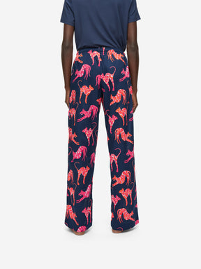 Women's Lounge Trousers Ledbury 52 Cotton Batiste Multi