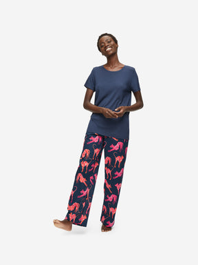 Women's Lounge Trousers Ledbury 52 Cotton Batiste Multi