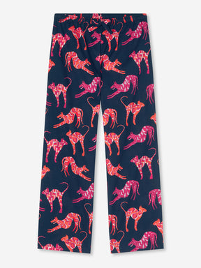 Women's Lounge Trousers Ledbury 52 Cotton Batiste Multi