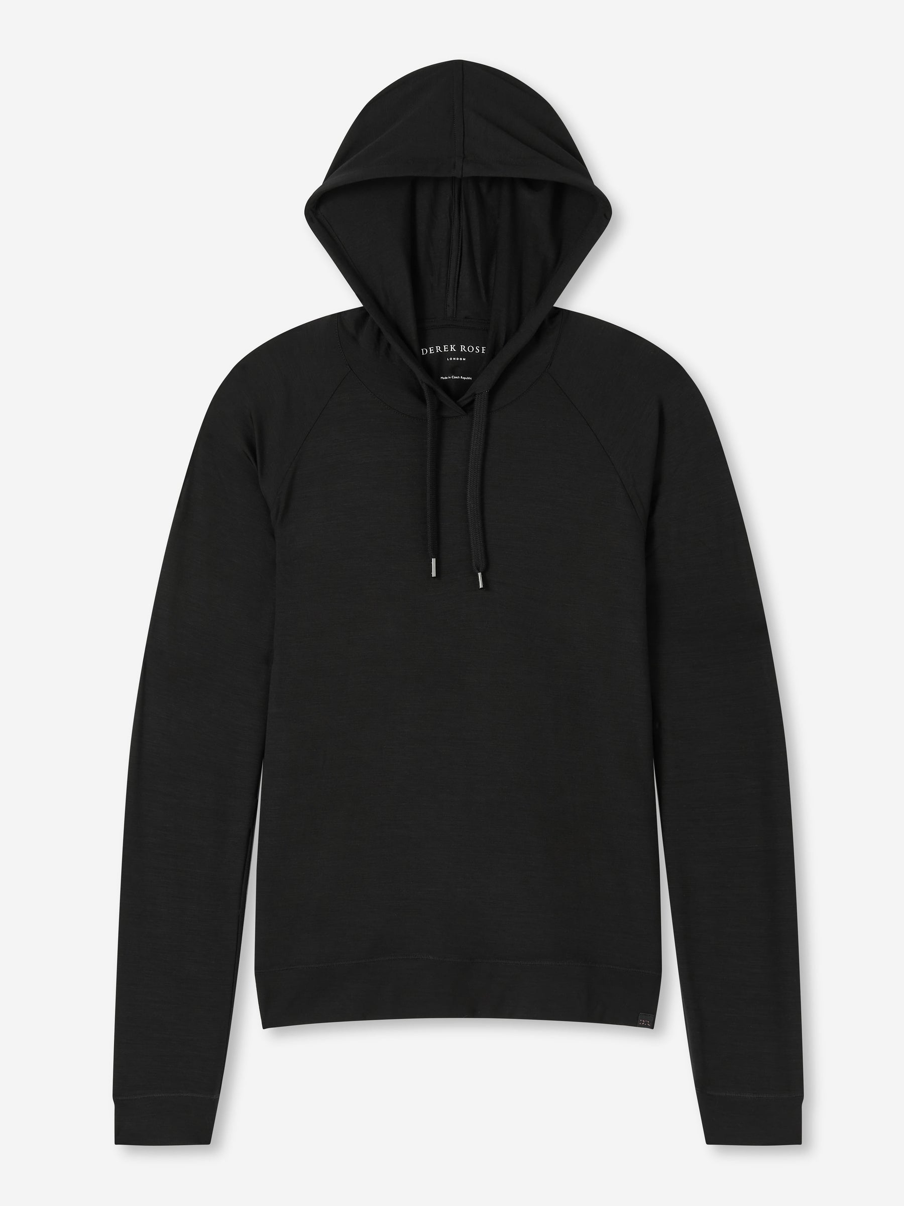 Women's Pullover Hoodie Basel Micro Modal Stretch Black