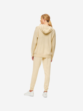 Women's Relaxed Pullover Hoodie Daphne Cashmere Beige