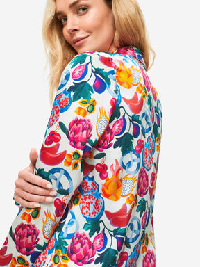 Women's Pyjamas Brindisi 78 Silk Satin White