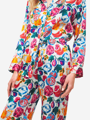 Women's Pyjamas Brindisi 78 Silk Satin White