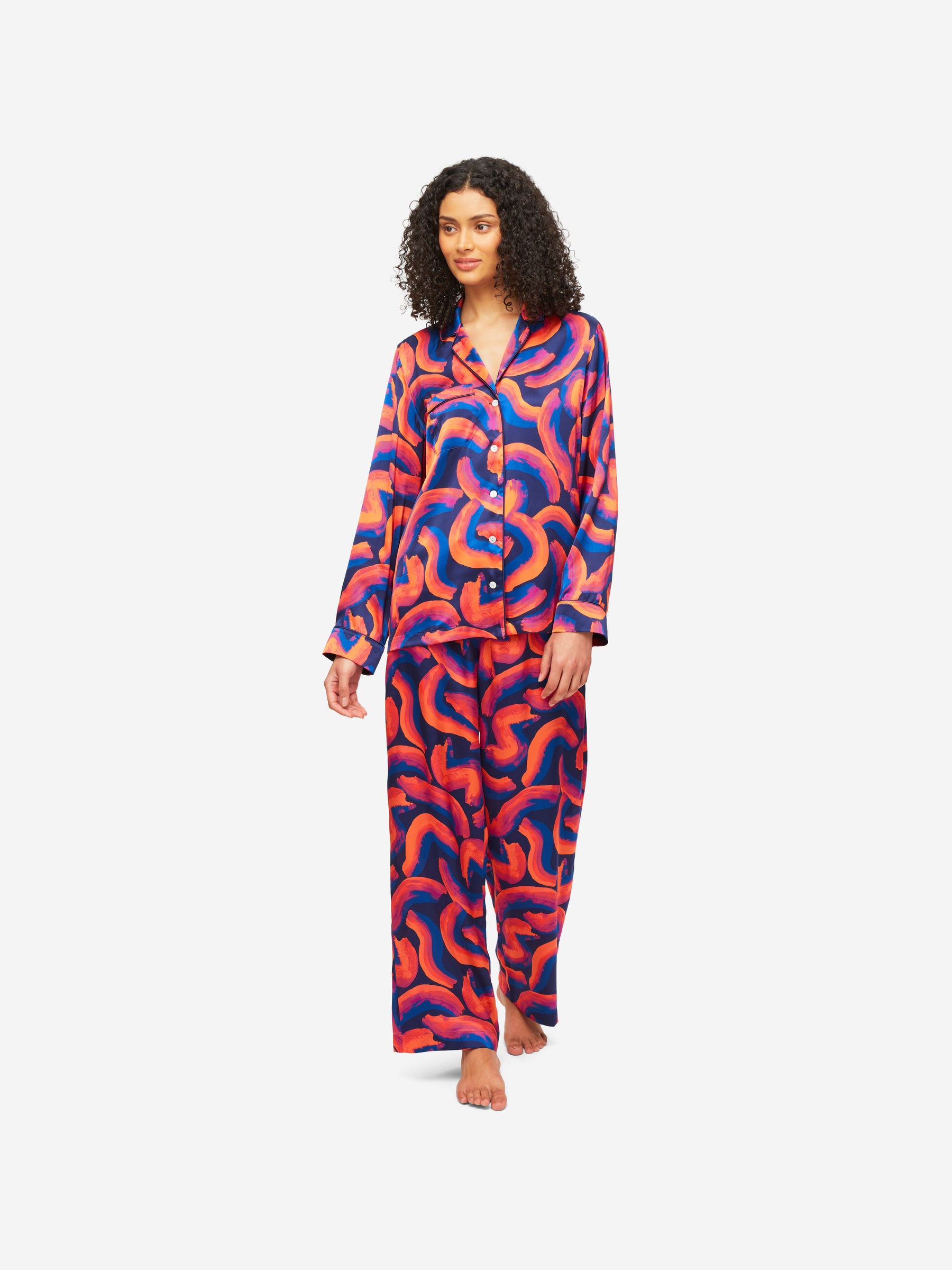 Women's Pyjamas Brindisi 82 Silk Satin Multi