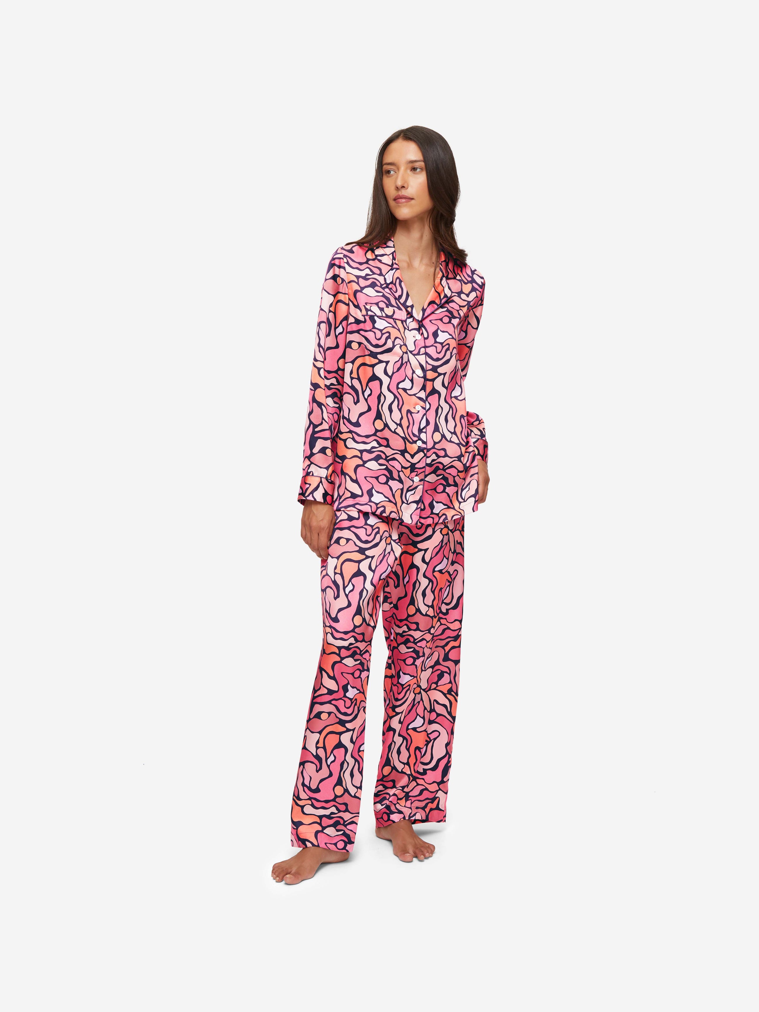 Women's Pyjamas Brindisi 85 Silk Satin Multi