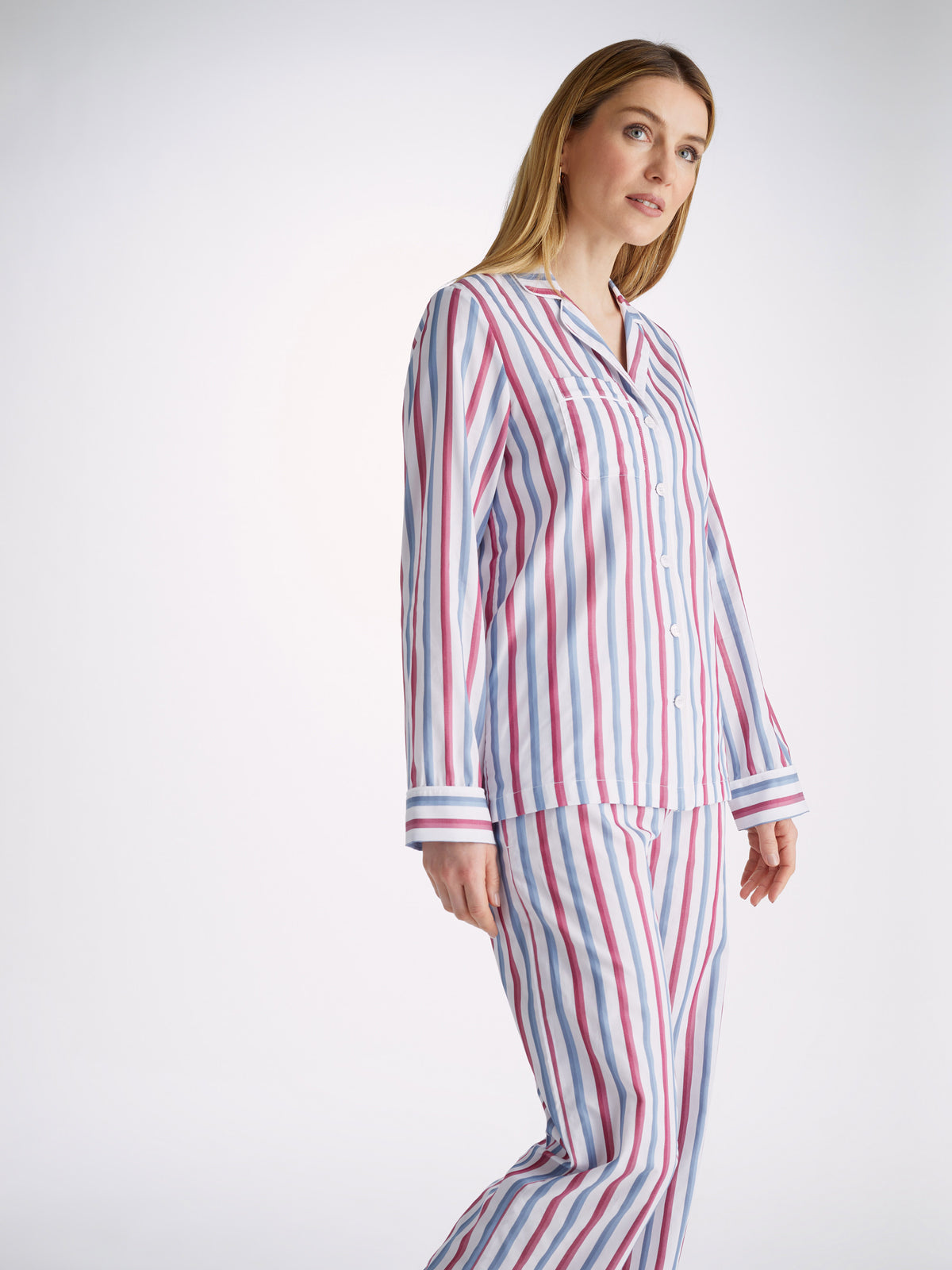 Women's Pyjamas Capri 22 Cotton Batiste Multi