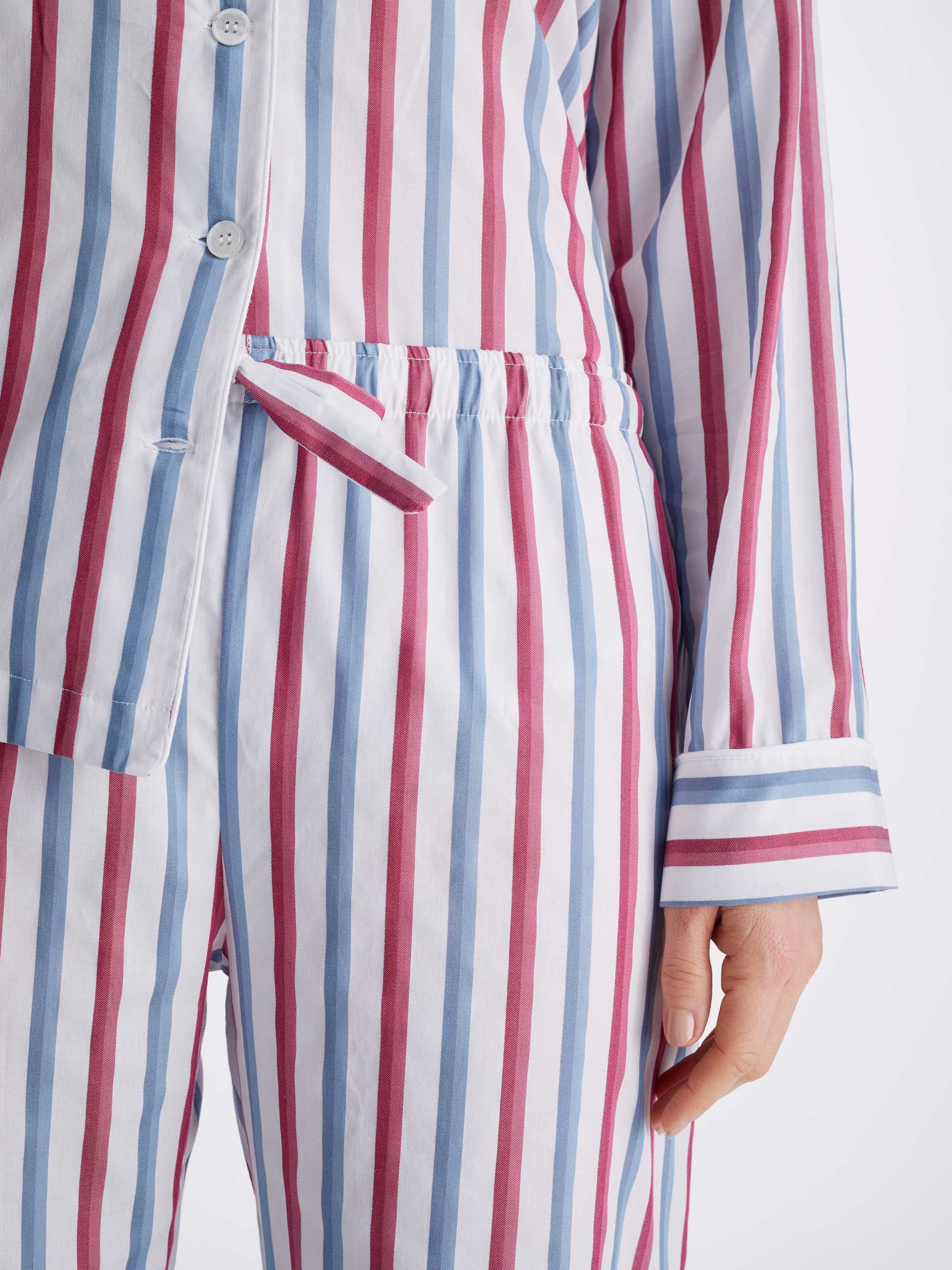 Women's Pyjamas Capri 22 Cotton Batiste Multi