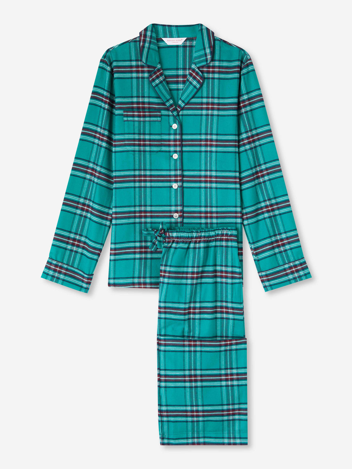 Women's Pyjamas Kelburn 25 Brushed Cotton Multi