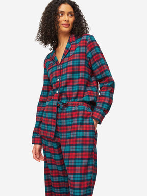 Women's Pyjamas Kelburn 26 Brushed Cotton Multi