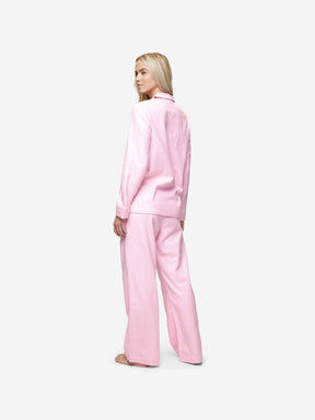 Women's Pyjamas Kelburn 32 Brushed Cotton Pink