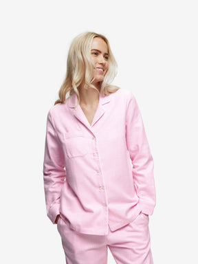 Brushed cotton pyjamas ladies online