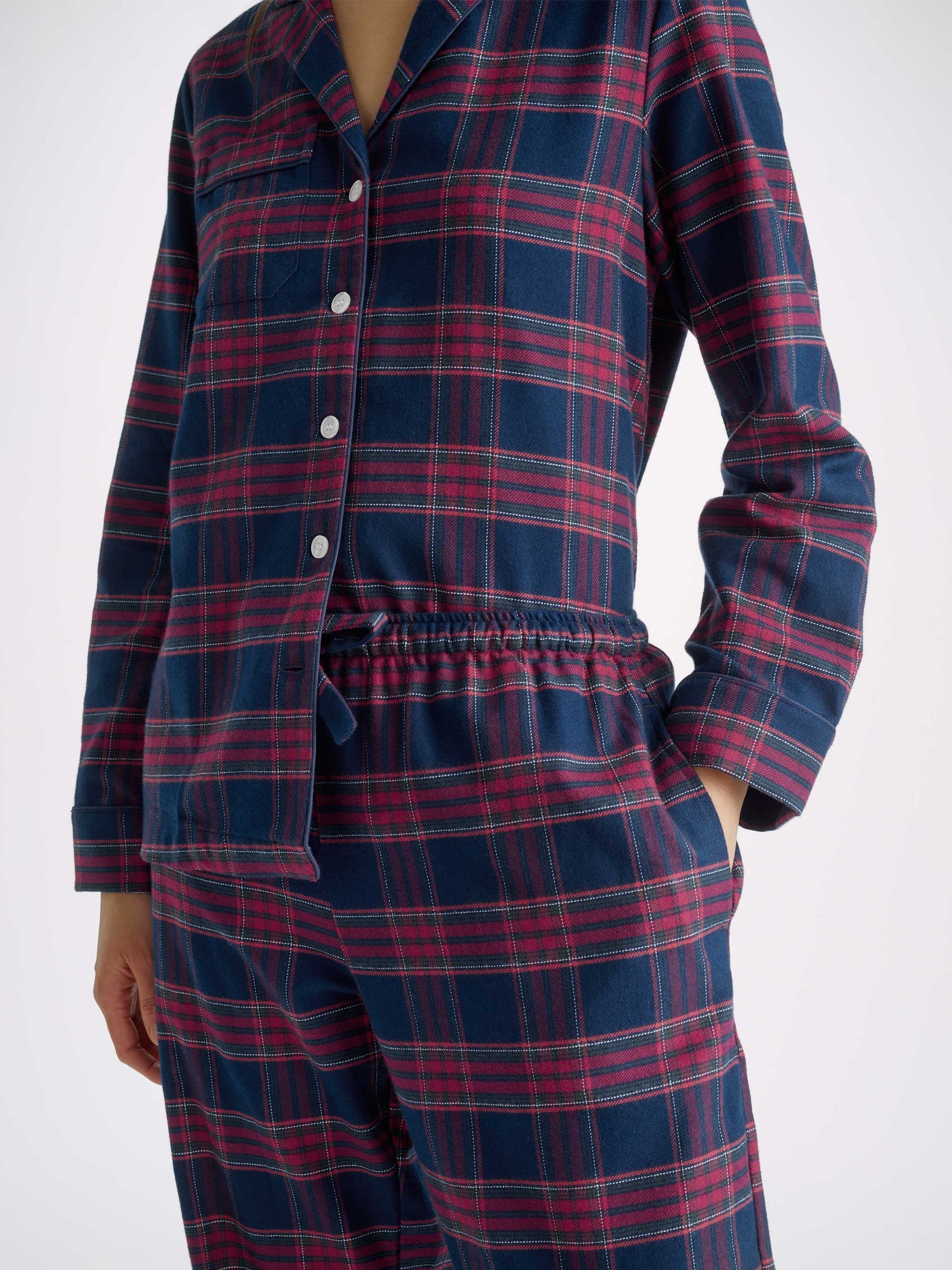Women's Pyjamas Kelburn 36 Brushed Cotton Multi