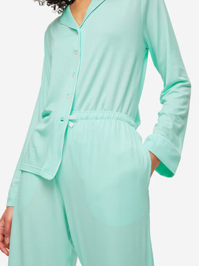 Women's Pyjamas Lara Micro Modal Stretch Mint