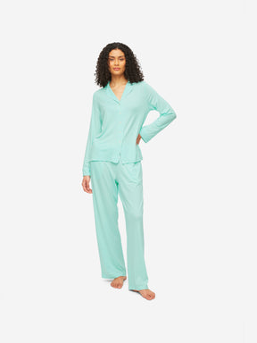 Women's Pyjamas Lara Micro Modal Stretch Mint