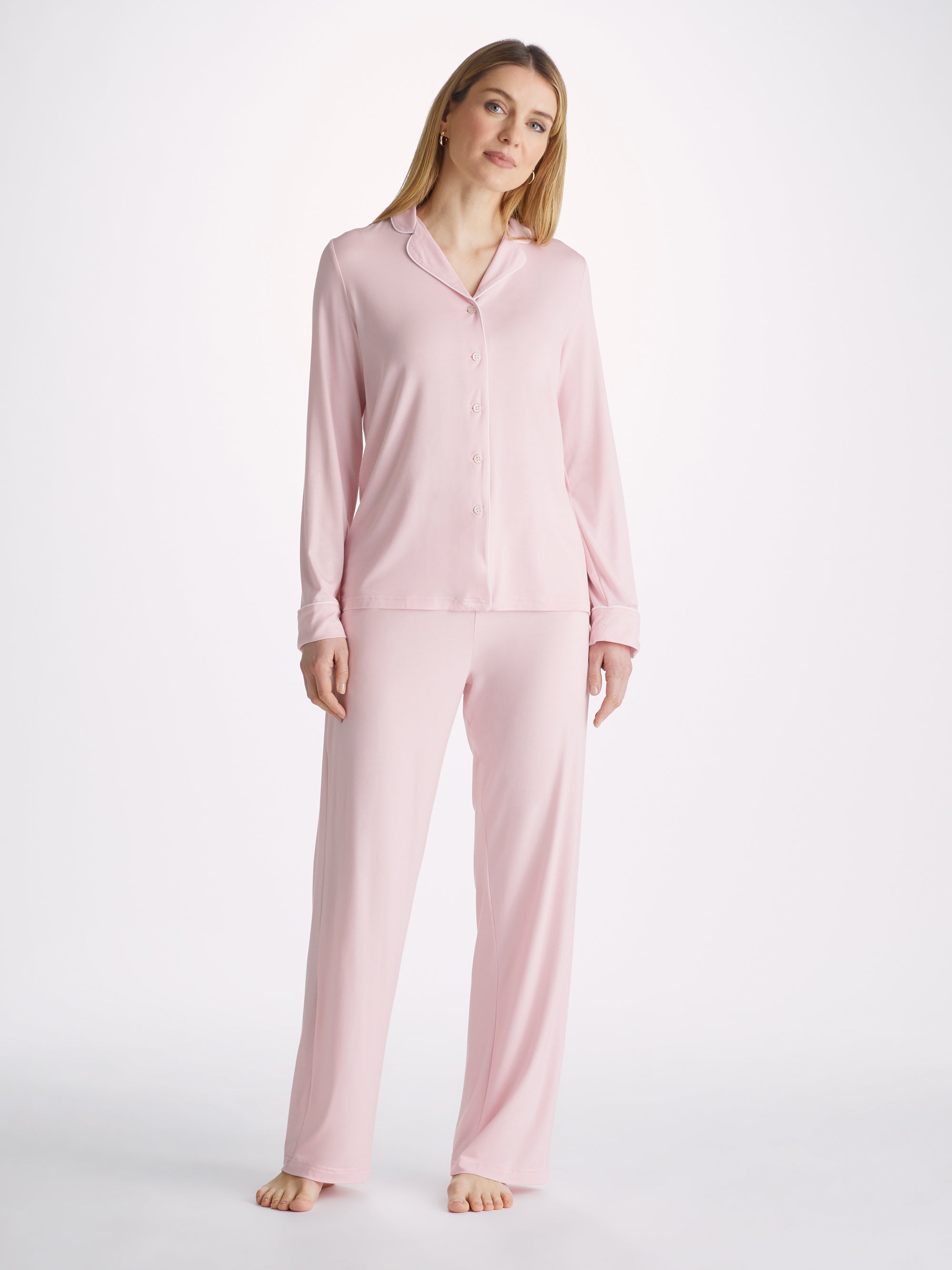 Lara Micro Modal Stretch Ballet Pink Women's Pyjamas