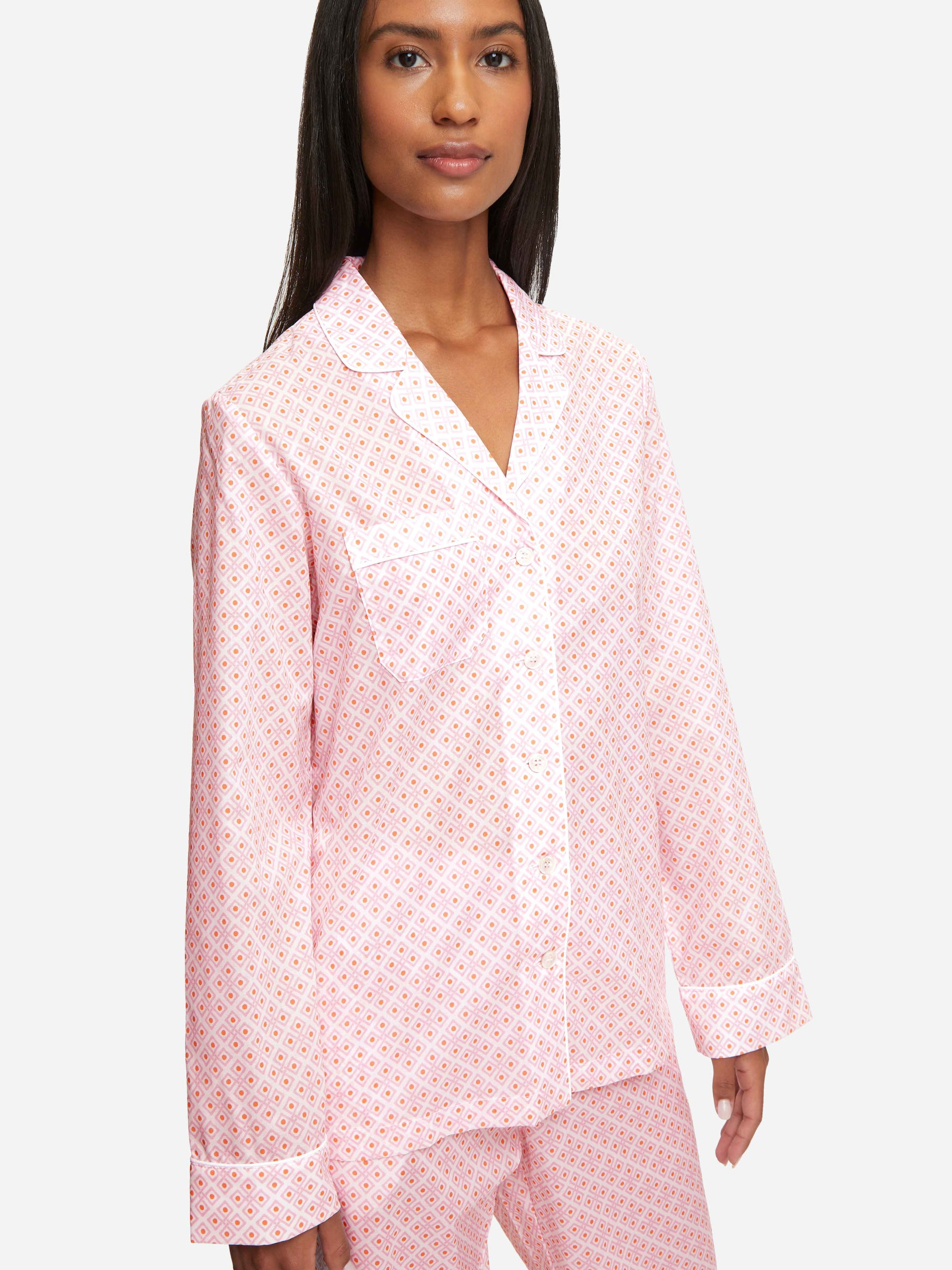 Women's Pyjamas Ledbury 56 Cotton Batiste Pink