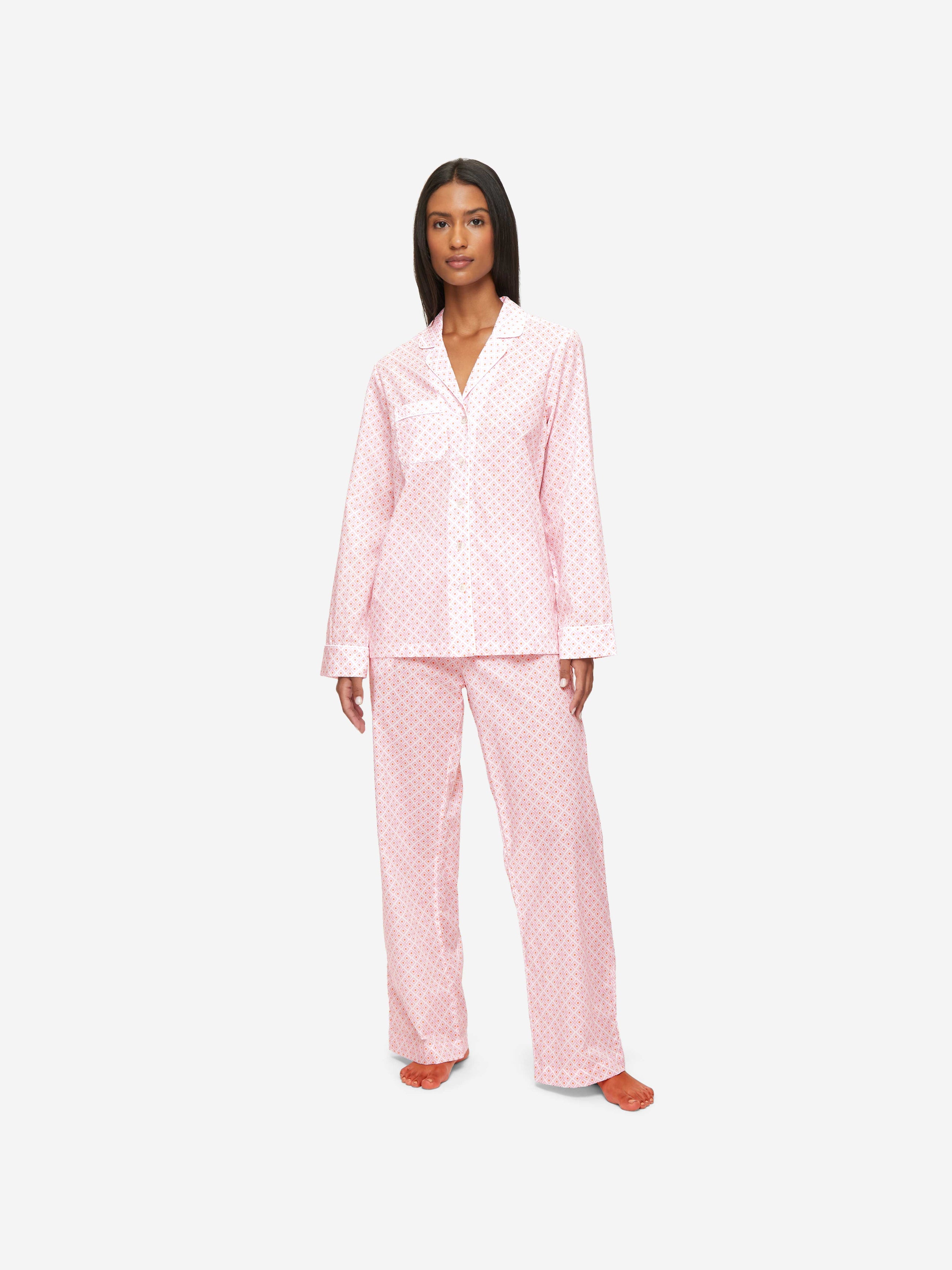Women's Pyjamas Ledbury 56 Cotton Batiste Pink