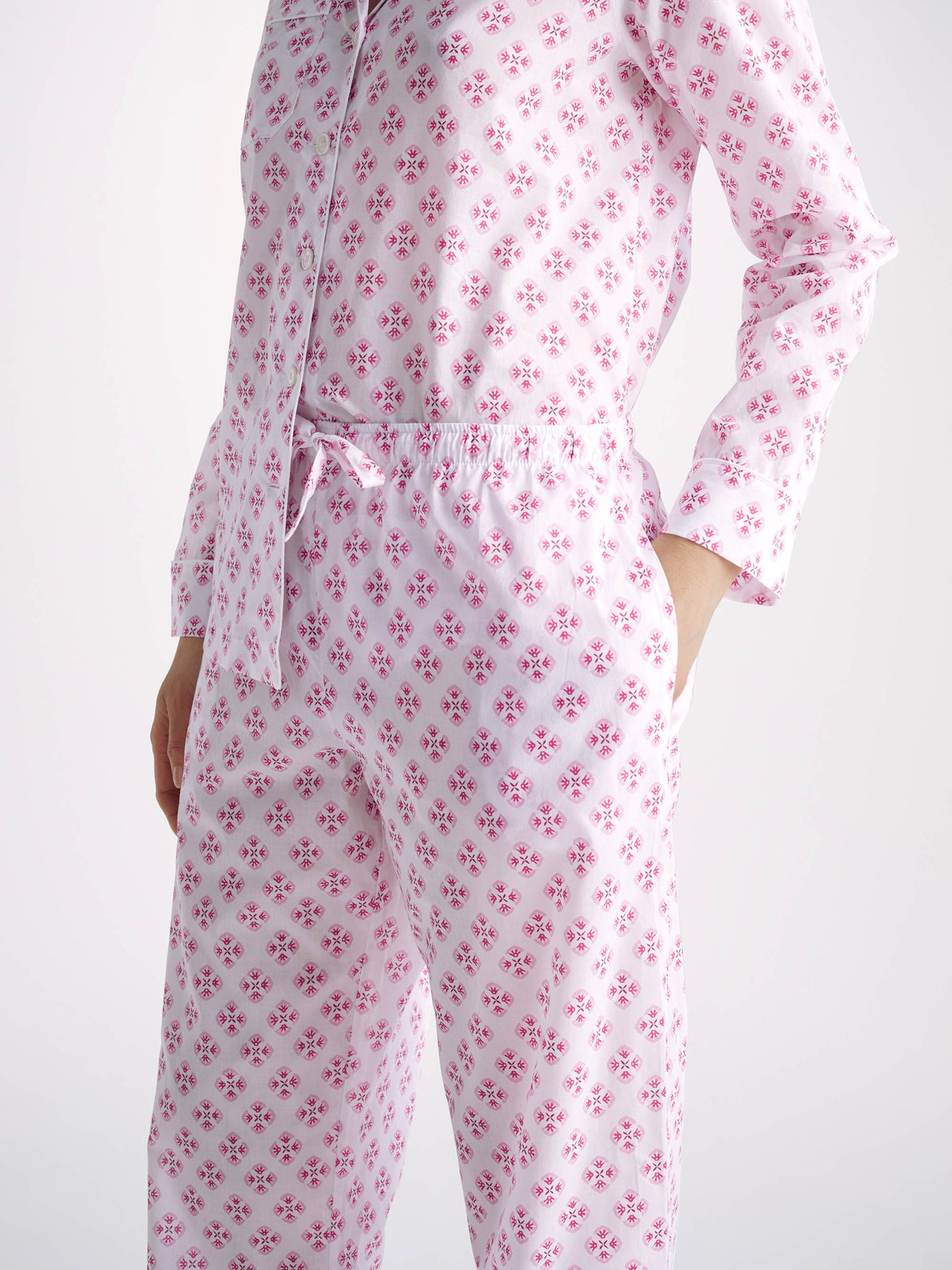 Women's Pyjamas Ledbury 62 Cotton Batiste White