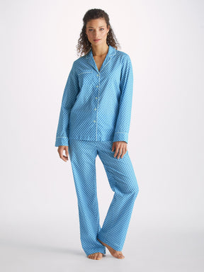 Women's Pyjamas Ledbury 65 Cotton Batiste Blue