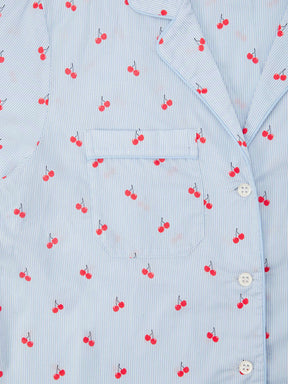 Women's Pyjamas Nelson 84 Cotton Batiste Blue