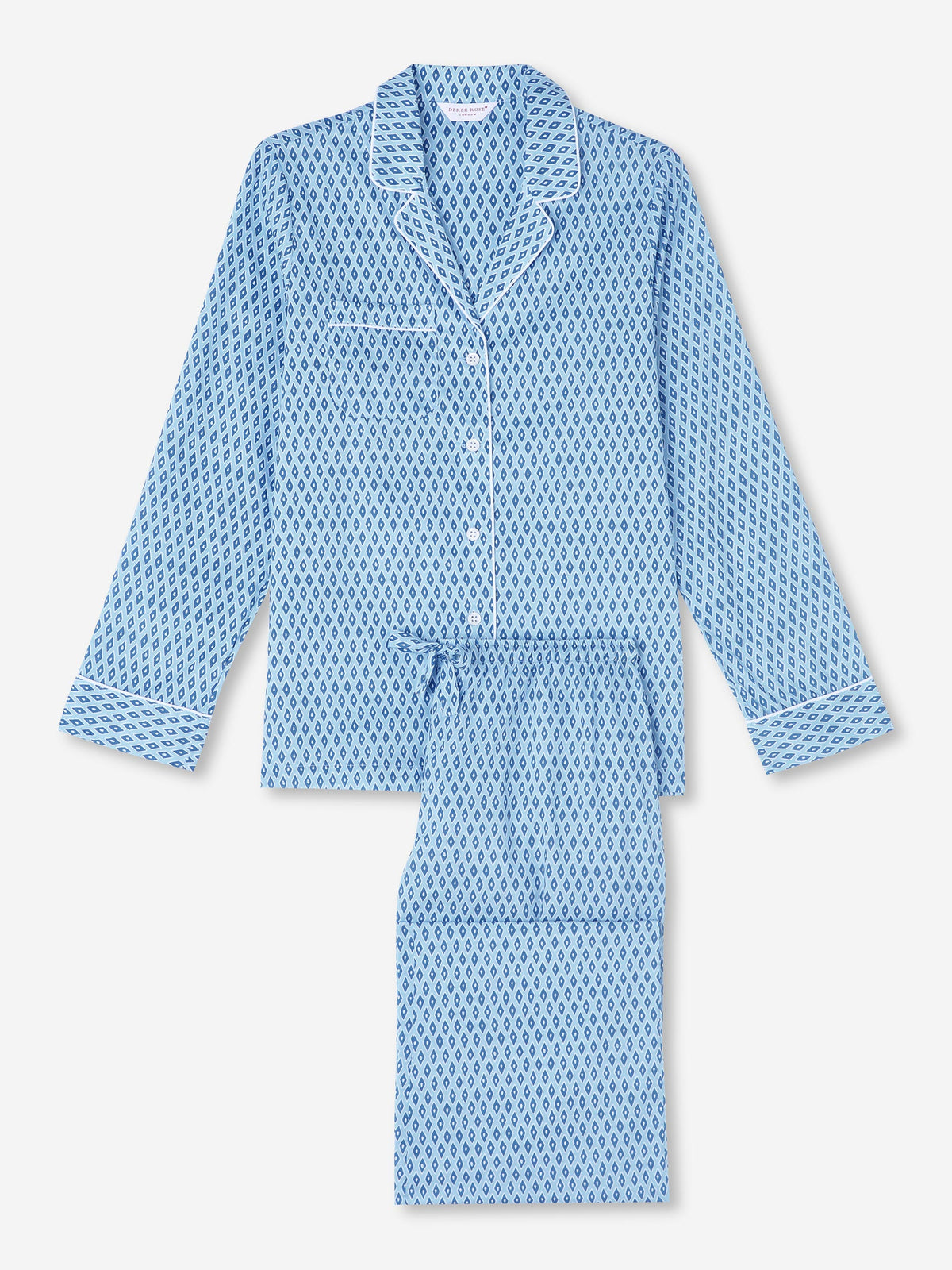 Women's Pyjamas Nelson 87 Cotton Batiste Blue