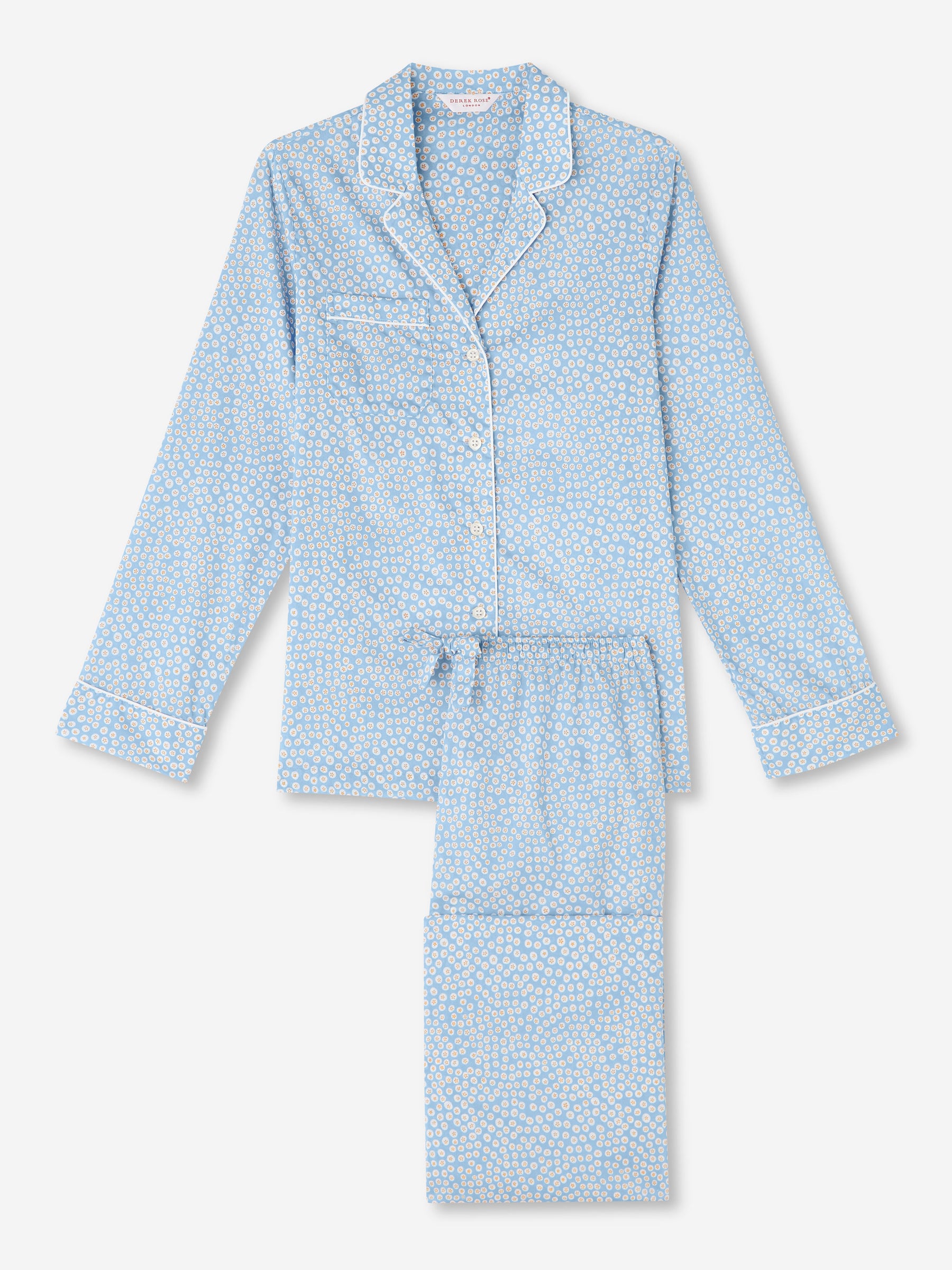 Women's Pyjamas Nelson 88 Cotton Batiste Blue