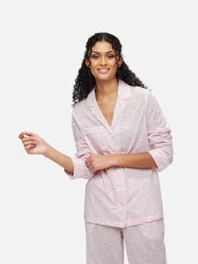 Women's Pyjamas Nelson 88 Cotton Batiste White