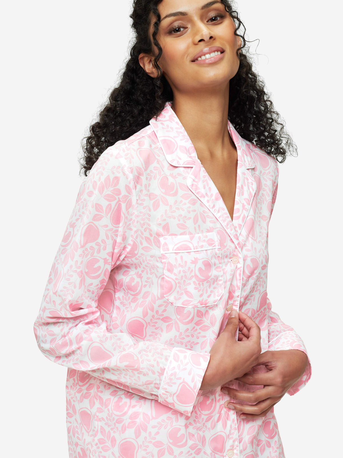 Women's Pyjamas Nelson 89 Cotton Batiste Pink