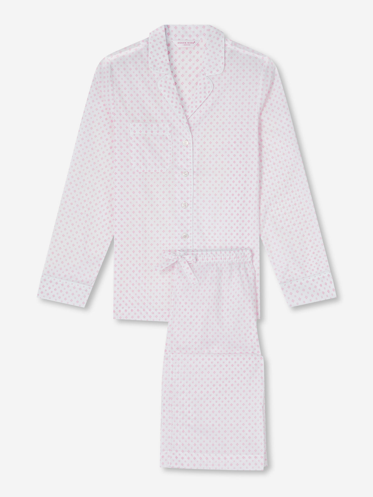 Women's Pyjamas Nelson 92 Cotton Batiste Pink