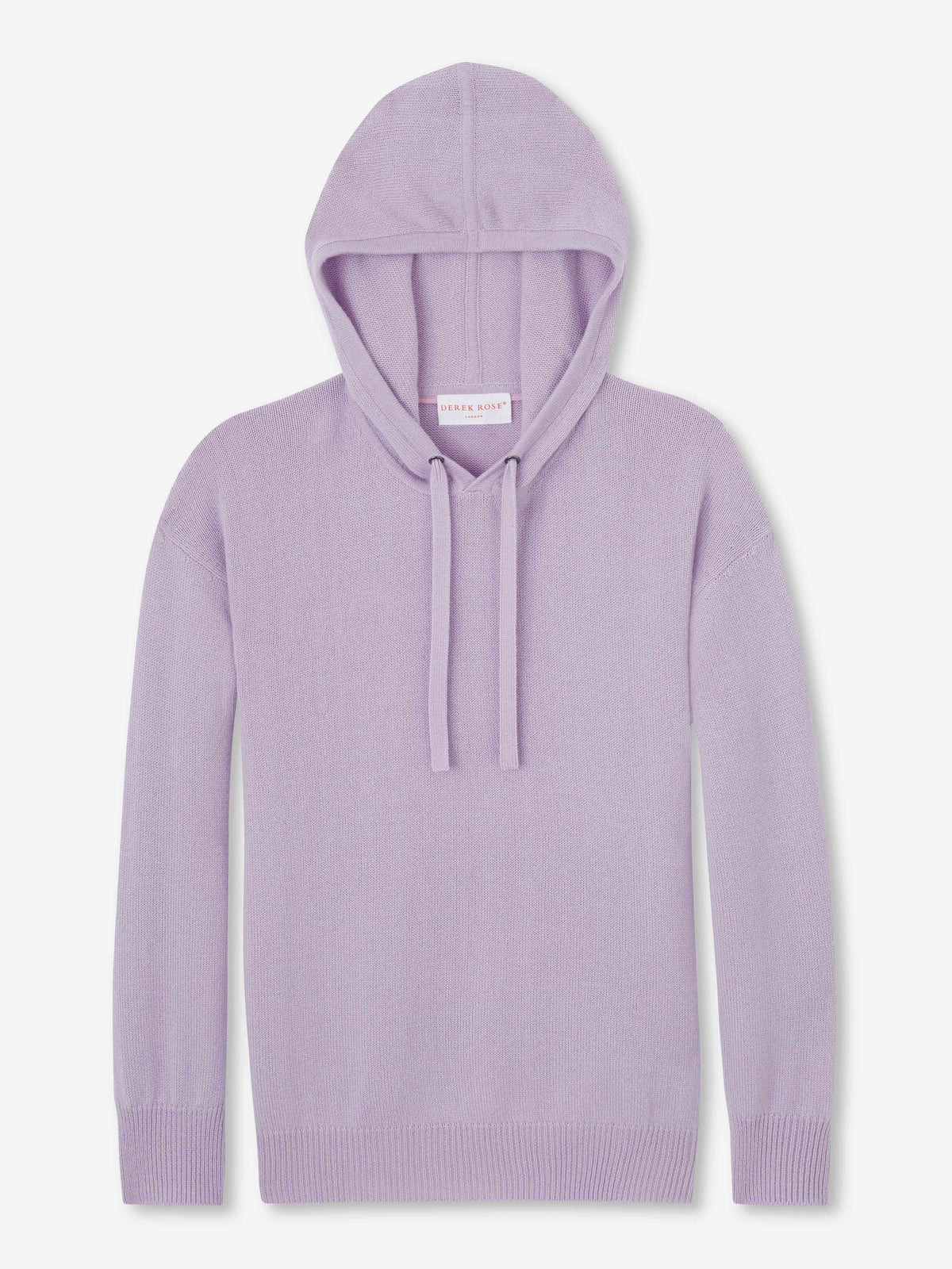 Women's Relaxed Pullover Hoodie Daphne Cashmere Lilac