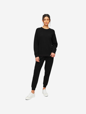 Women's Sweatpants Quinn Cotton Modal Black