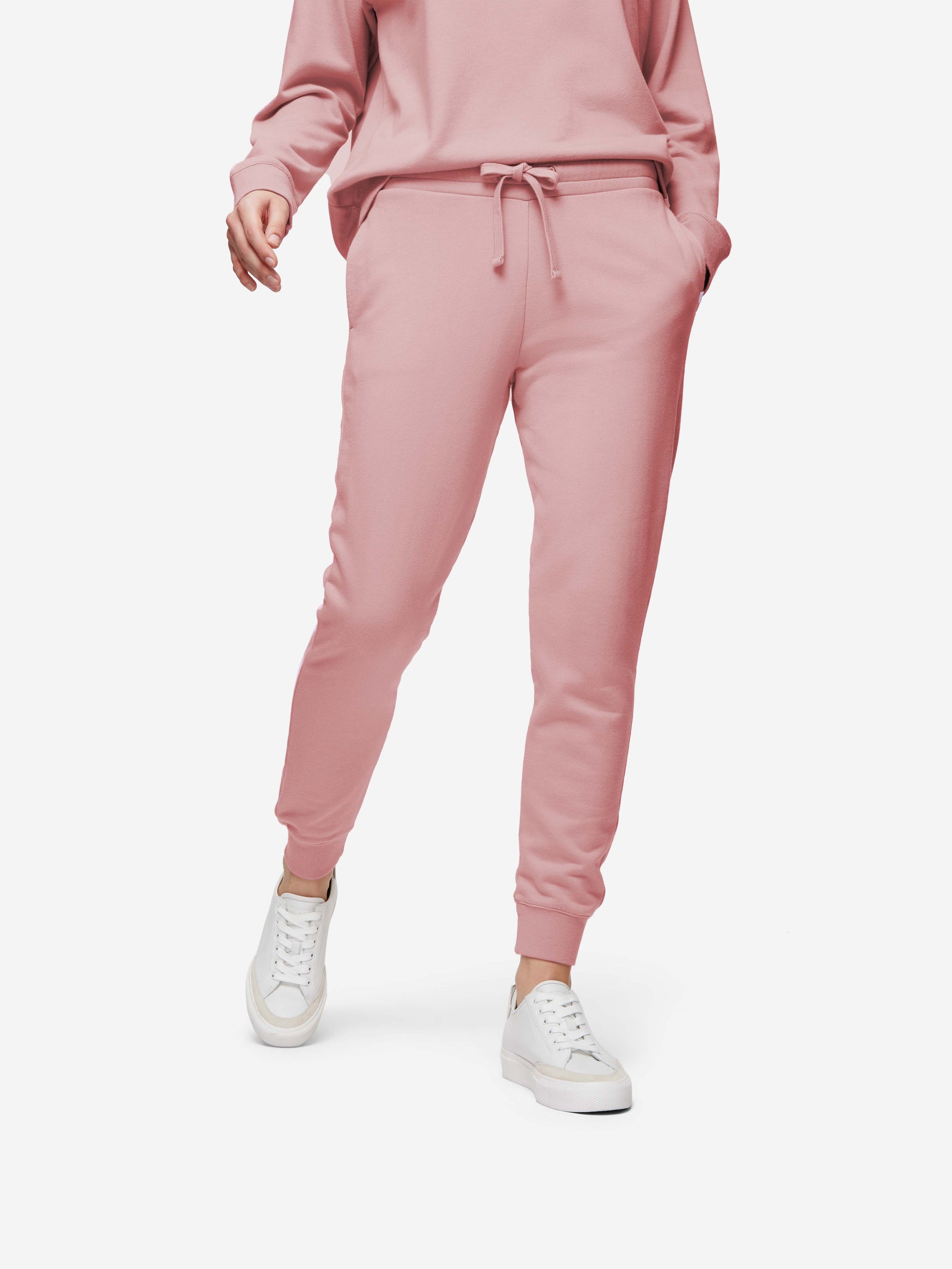 Women's Sweatpants Quinn Cotton Modal Rose Pink