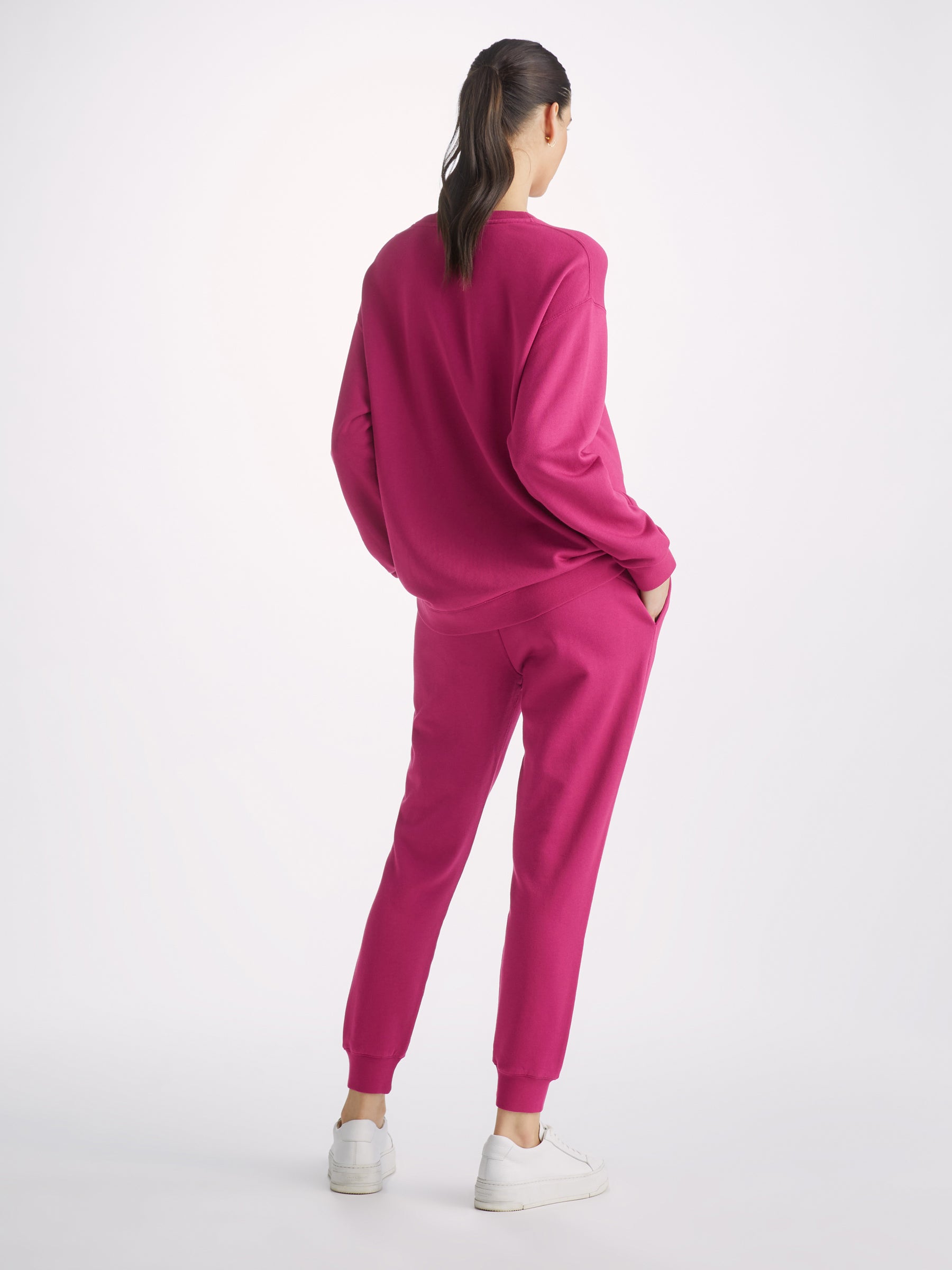 Women's Sweatpants Quinn Cotton Modal Stretch Berry