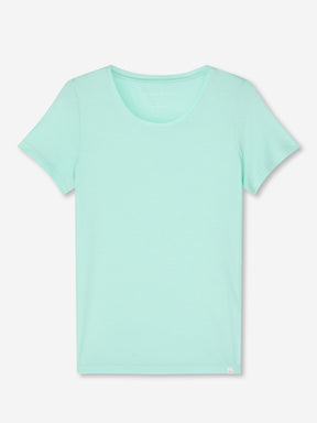 Women's T-Shirt Lara Micro Modal Stretch Mint