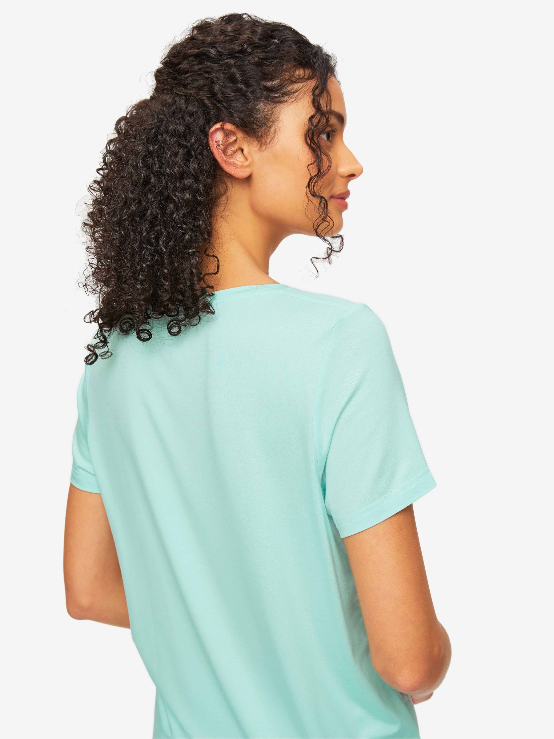 Women's T-Shirt Lara Micro Modal Stretch Mint