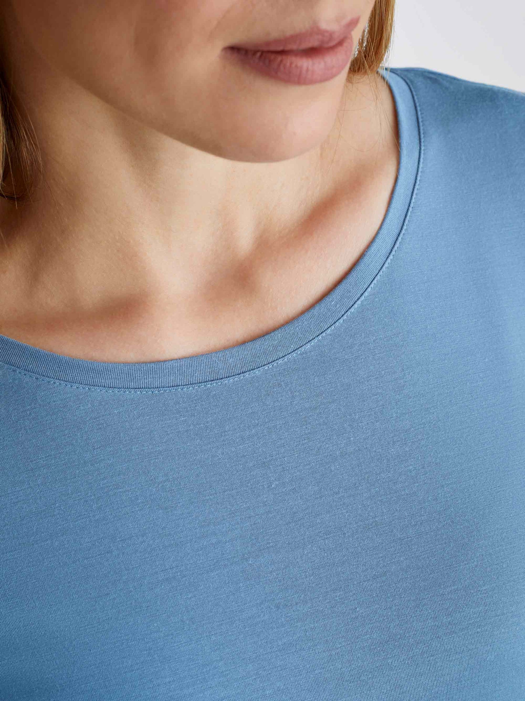 Women's T-Shirt Lara Micro Modal Stretch Denim