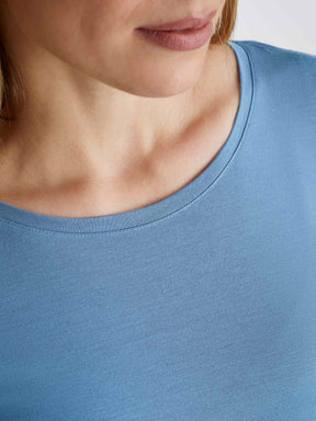 Women's T-Shirt Lara Micro Modal Stretch Denim