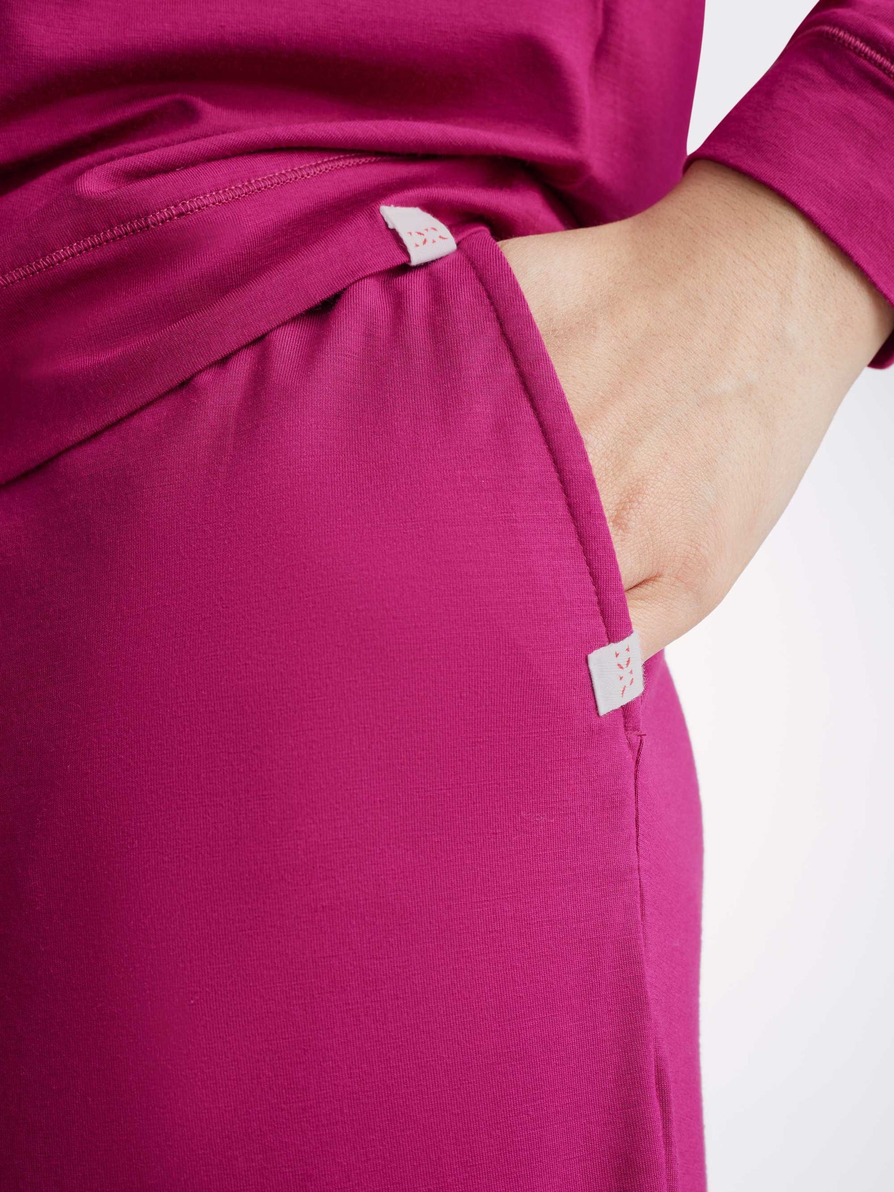 Women's Track Pants Basel Micro Modal Stretch Berry