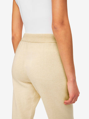 Women's Track Pants Daphne Cashmere Beige