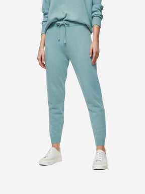 Women's Track Pants Daphne Cashmere Sea Foam Green
