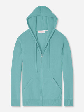 Women's Hoodie Daphne Cashmere Sea Foam Green