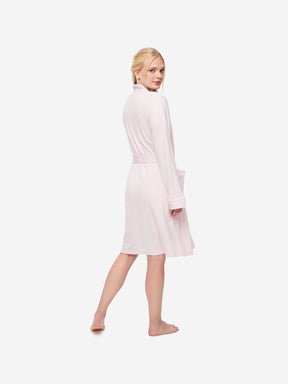 Women's Dressing Gown Lara Micro Modal Stretch Pink