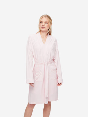 Women's Dressing Gown Lara Micro Modal Stretch Pink